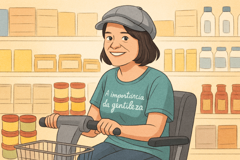 Crônica: Compras, rodas e gentilezas