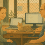 Visita no escritório